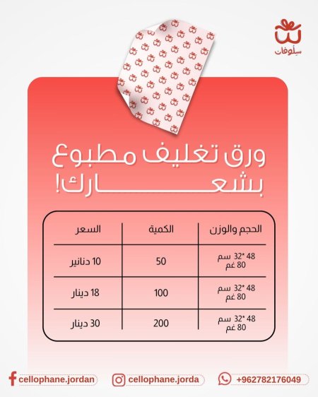 الطباعة على ورق التغليف