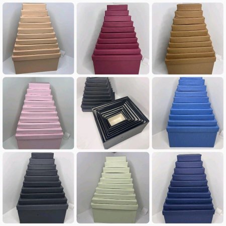 علب الهدايا الفاخرة ١٠ قطع