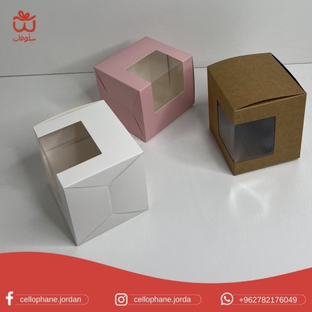 علب المجات الشفافة 🤍🤎🩷