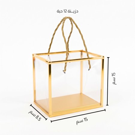 صندوق pvc مع حبل (١٢قطعه)